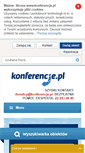 Mobile Screenshot of konferencje.pl