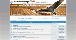 Desktop Screenshot of forum.konferencje.com