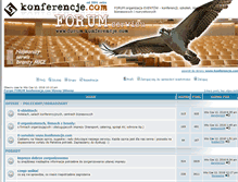 Tablet Screenshot of forum.konferencje.com
